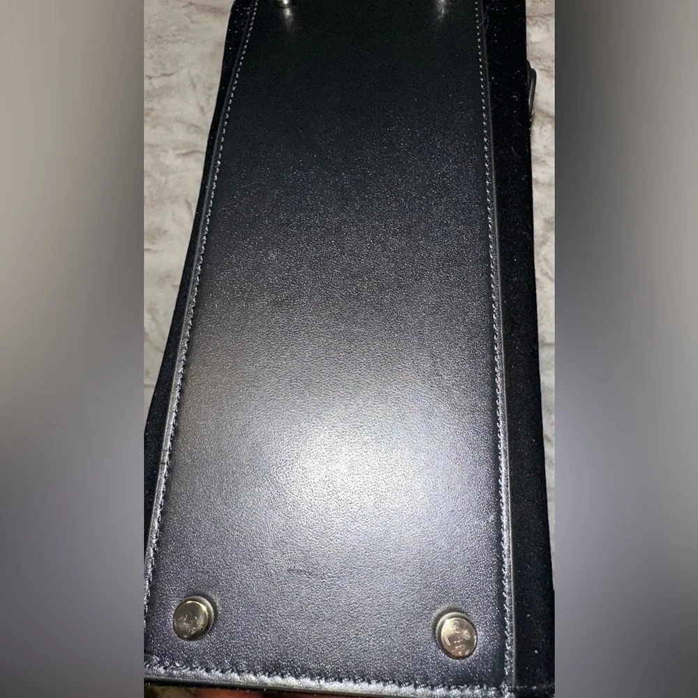 Kate Spade New York Black Cameron Street Embellished Floral Crossbody Purse